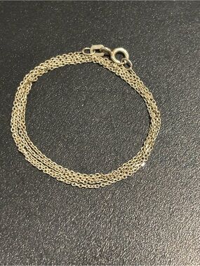 .925 Sterling Silver Oval Cable Link Fine Jewelry Necklace 18”